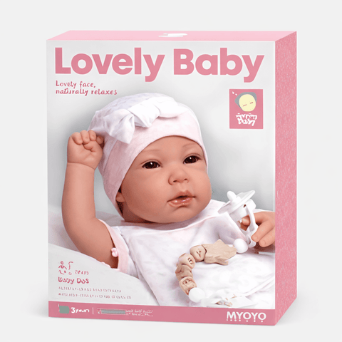Sleeping Baby Doll – Realistic Soft Baby Doll with Pacifier