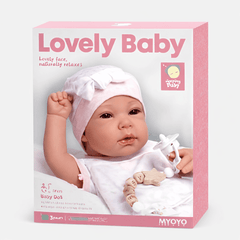 Sleeping Baby Doll – Realistic Soft Baby Doll with Pacifier