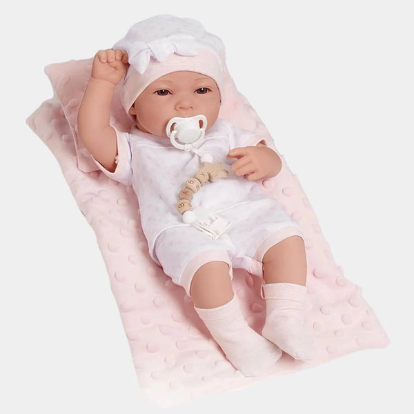 Sleeping Baby Doll – Realistic Soft Baby Doll with Pacifier
