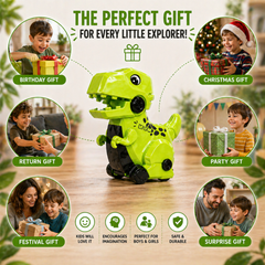 Smart Line-Following Dino Robot – Interactive STEM Learning Companion