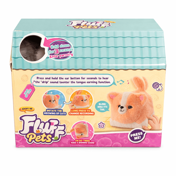 Soft Cat Meow Plush Cat – Interactive Talking & Tail-Wagging