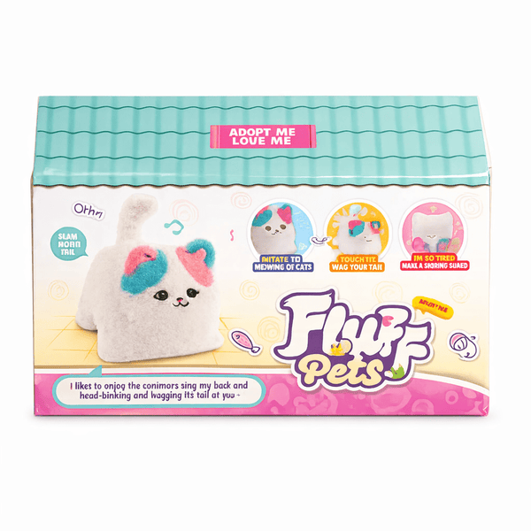 Soft Cat Meow Plush Cat – Interactive Talking & Tail-Wagging