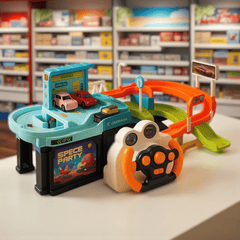 Steering Wheel Mars Base Track – Space Adventure Playset