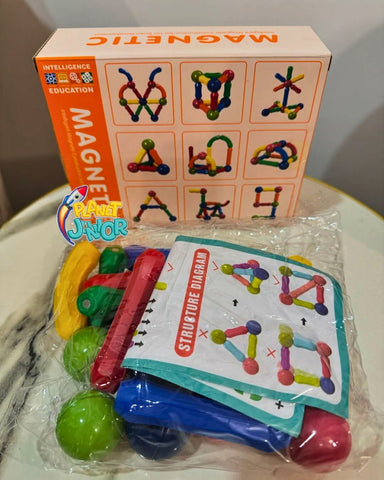 STEM Magnetic Sticks Blocks Set | 25 Pcs