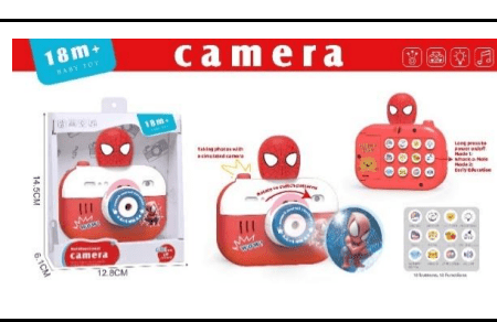 Superhero Themed Camera – Fun Learning Camera with Lights &  Sounds