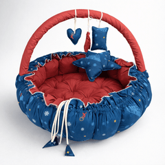 Sweet Dreams Reversible Baby Round Cot & Play Mat