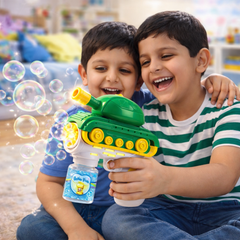 Tank Bubble Gun for Kids – Automatic Bubble Blaster with Fun Tank Design