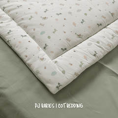 Tiny Tails Garden 9 Pc Cot Bedding Set