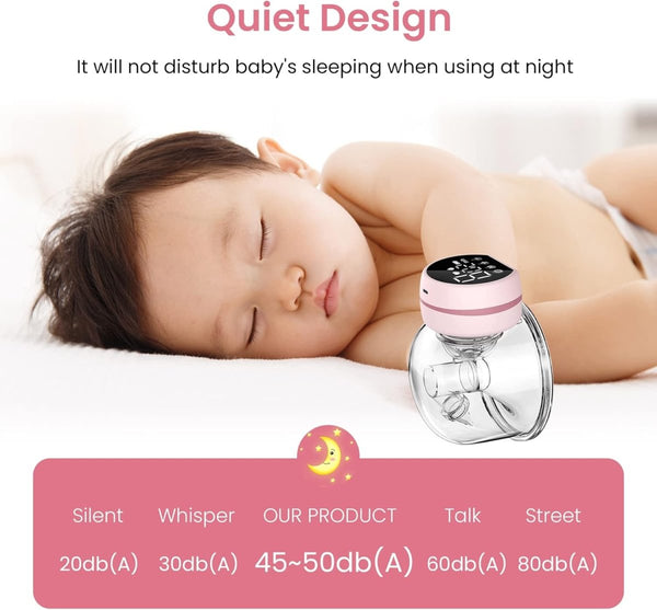 Tovvild Wearable Breast Pump – Hands-Free Electric Milk Expression