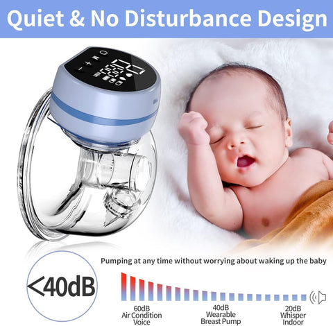 Tovvild Wearable Breast Pump – Hands-Free Electric Milk Expression