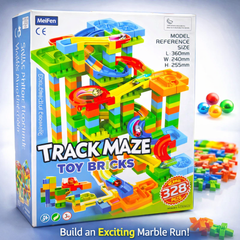 Track Maze Building Bricks Set | 328 Pcs