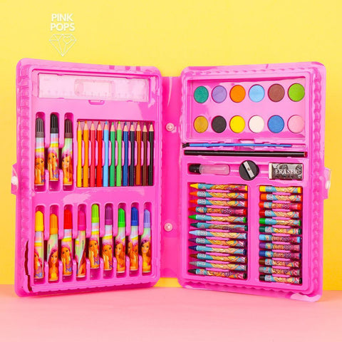 Unicorn Coloring Gift Set – 68pcs Creative Art Activity Pack