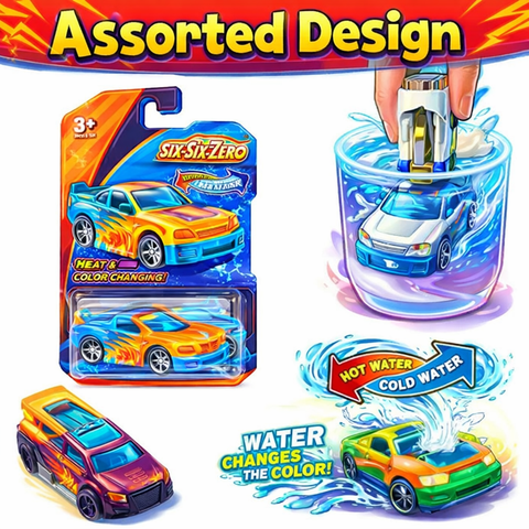 Water Shifting Color Changing Cars – Magic Transform Racing Cars for Kids | 1 Pcs