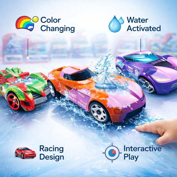 Water Shifting Color Changing Cars – Magic Transform Racing Cars for Kids | 1 Pcs