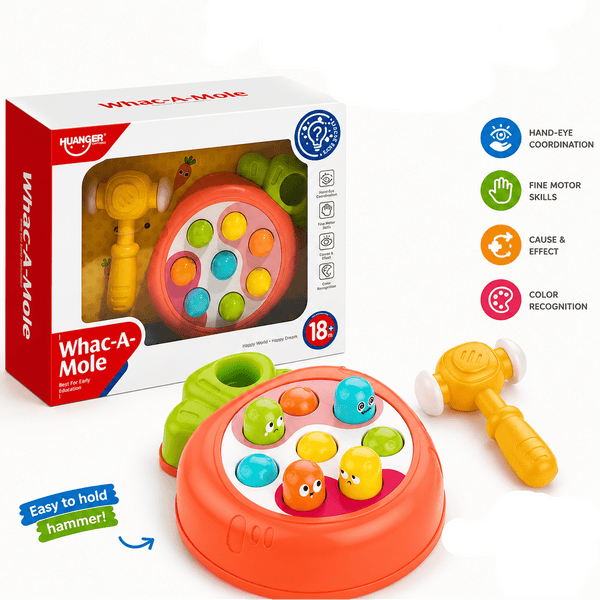 Whac-A-Mole Interactive Hammer Game for Kids
