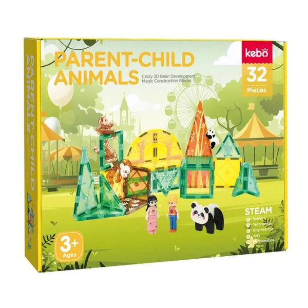 Window Art Magnetic Tiles – 47 Pcs Creative Building Set