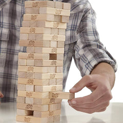 Wooden Jenga Block Game – 39 Pieces Stacking Tower Balance Game