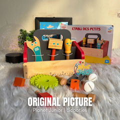 🔧 Wooden Kids Toolset – Creative Builder Play Set